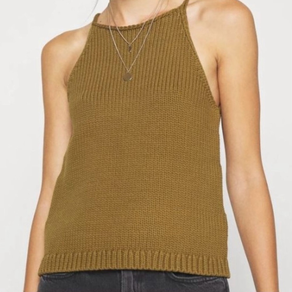 Banana Republic Halter Sweater Tank